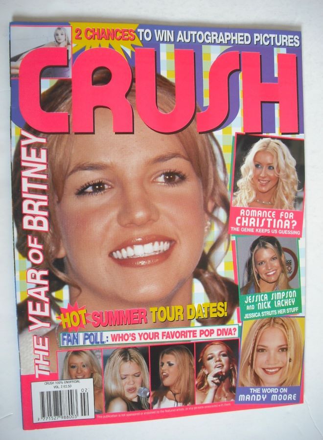 Crush magazine - Britney Spears cover (Vol. 2, 2000)