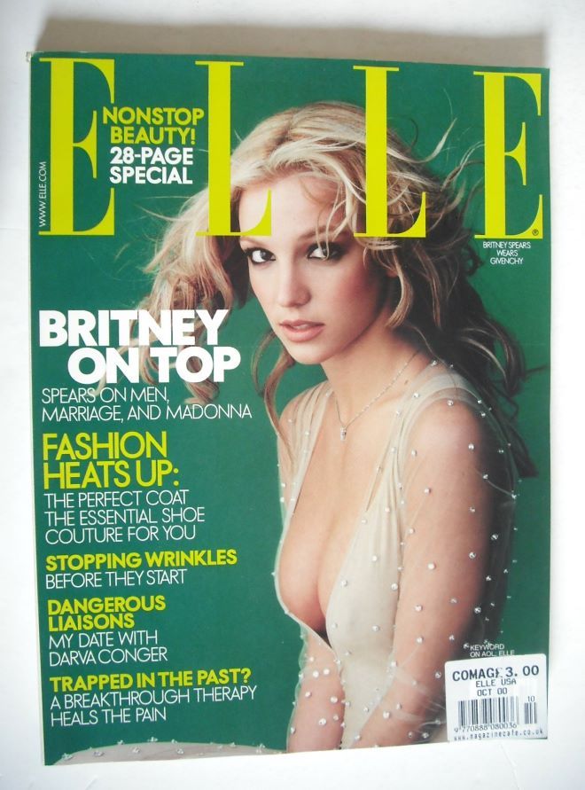 US Elle magazine - October 2000 - Britney Spears cover