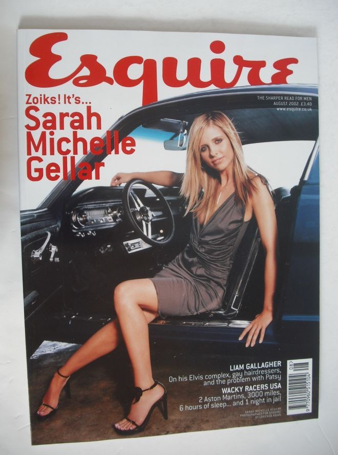Esquire magazine - Sarah Michelle Gellar cover (August 2002)