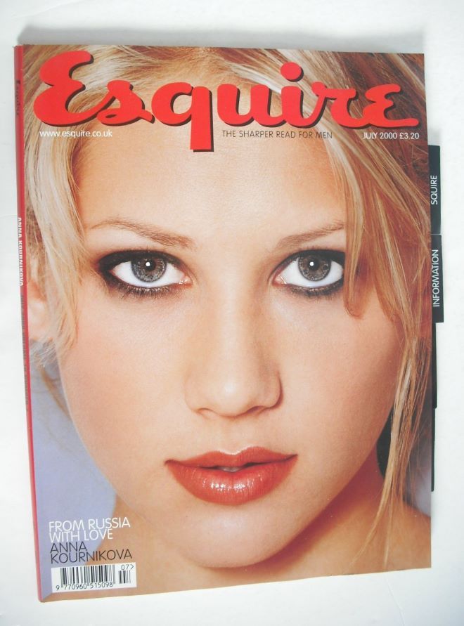 <!--2000-07-->Esquire magazine - Anna Kournikova cover (July 2000)