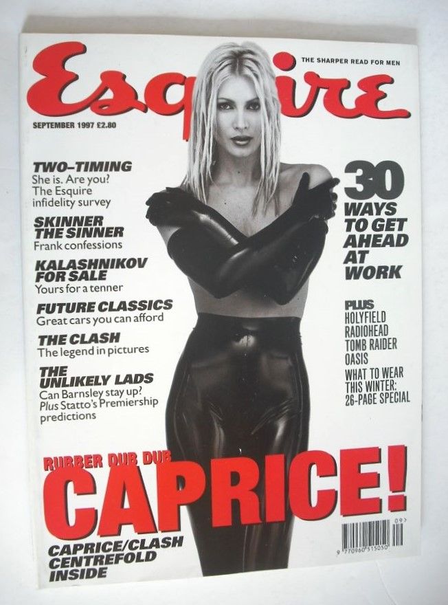 <!--1997-09-->Esquire magazine - Caprice cover (September 1997)