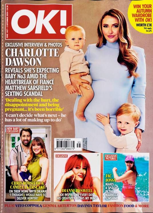 OK! magazine - Charlotte Dawson cover (2 September 2024 - Issue 1457)
