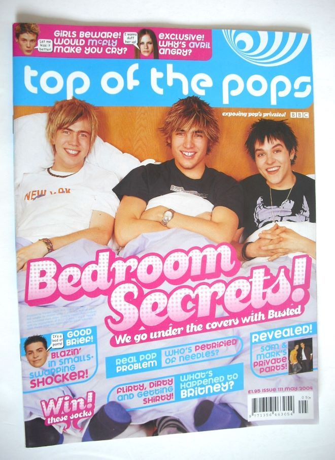 Top Of The Pops magazine - Busted cover (May 2004)