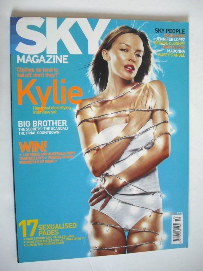 <!--2000-10-->Sky magazine - Kylie Minogue cover (October 2000)