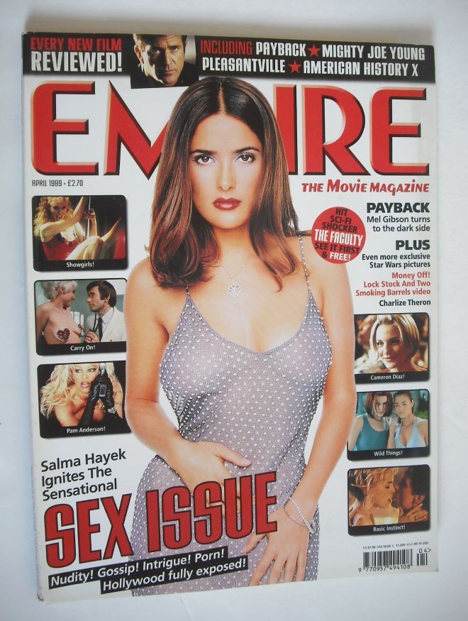 <!--1999-04-->Empire magazine - Salma Hayek cover (April 1999 - Issue 118)