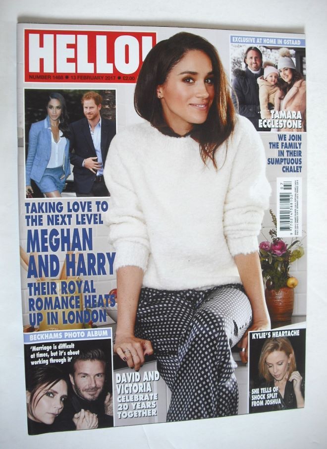 Hello! magazine - Meghan Markle cover (13 February 2017 - Issue 1468)