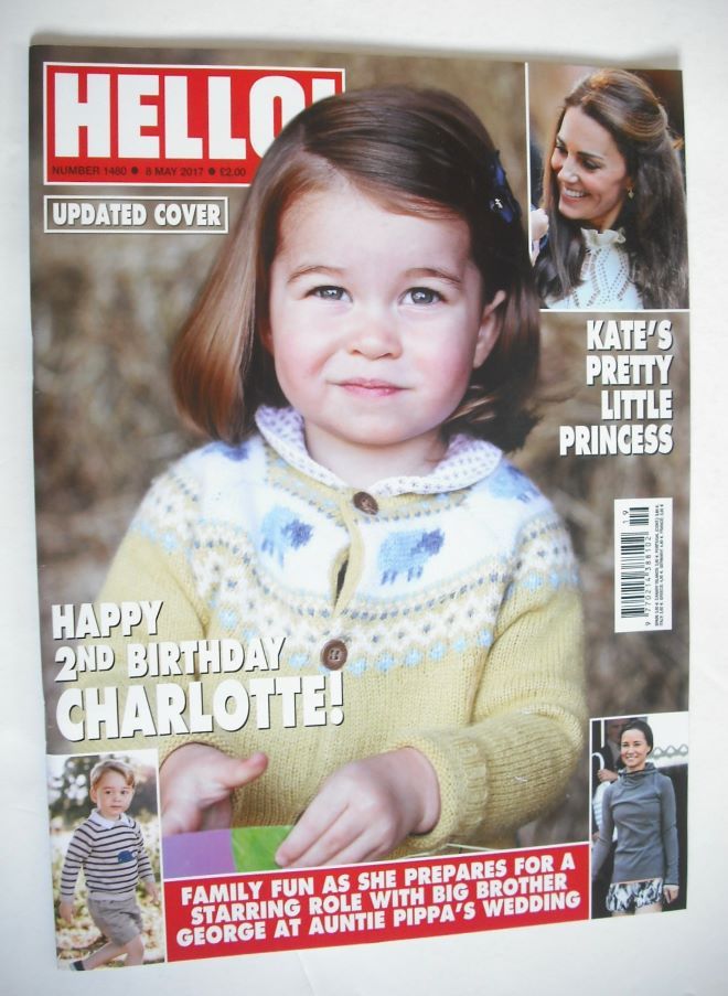 Hello! magazine - Princess Charlotte cover (8 May 2017 - Issue 1480)