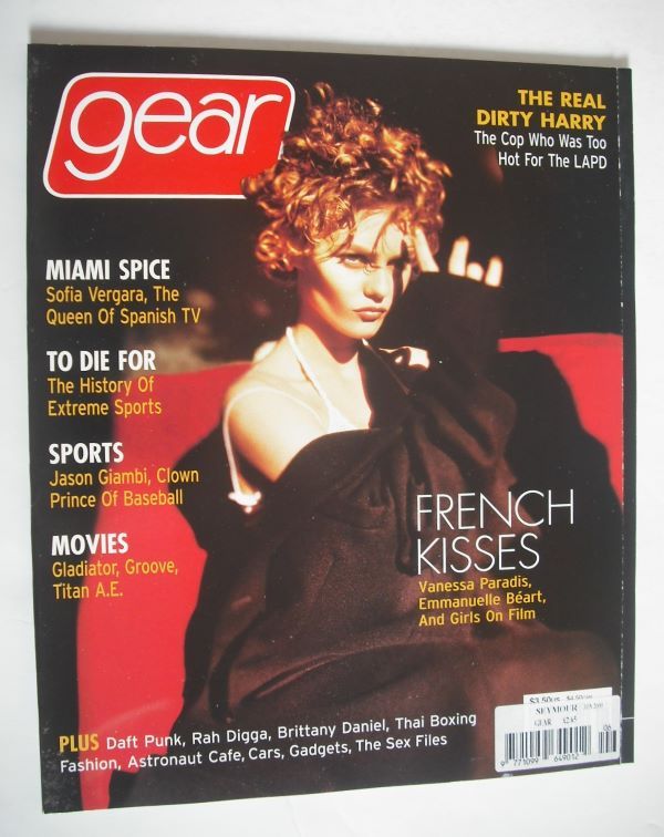 Gear magazine - June 2000 - Vanessa Paradis cover