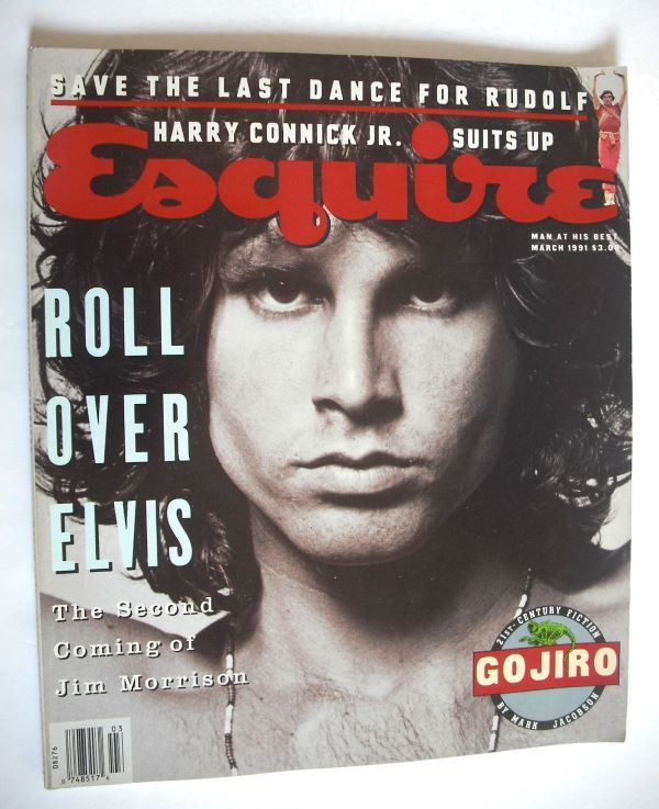 Esquire magazine - Jim Morrison cover (March 1991 - US Edition)