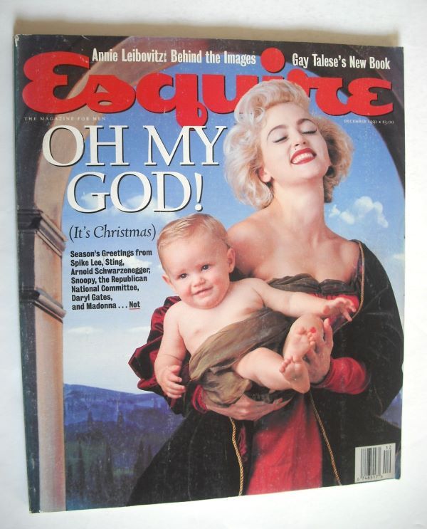 Esquire magazine - Chris America cover (December 1991 - US Edition)