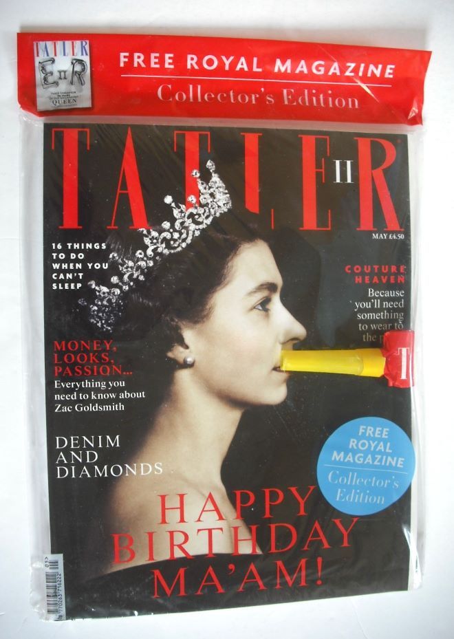 Tatler magazine - May 2016 - Queen Elizabeth II cover
