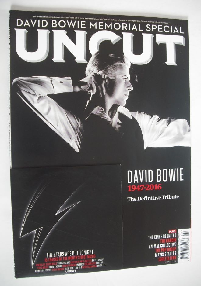 Uncut magazine - David Bowie cover (March 2016)