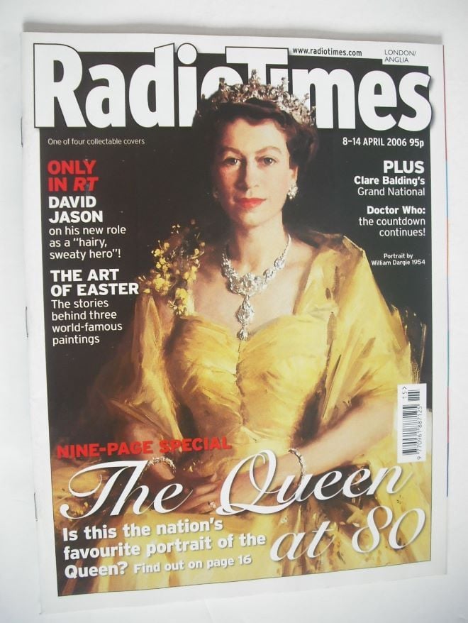 Radio Times magazine - The Queen cover (8-14 April 2006) (Cover 2/4)