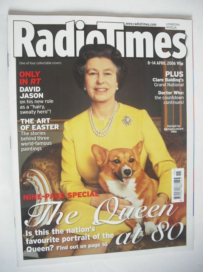 Radio Times magazine - The Queen cover (8-14 April 2006) (Cover 3/4)