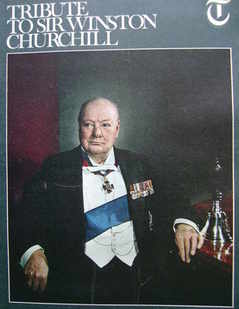 The Daily Telegraph magazine supplement - Tribute to Sir Winston Churchill