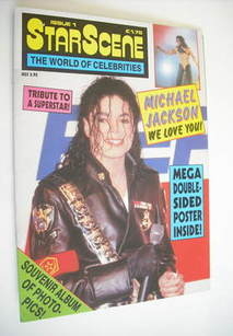 StarScene magazine - Michael Jackson cover (Issue 1) (1993)