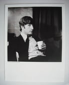 John Lennon black/white glossy card