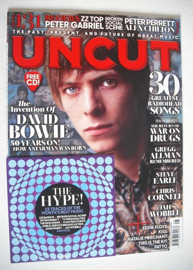 Uncut magazine - David Bowie cover (August 2017)