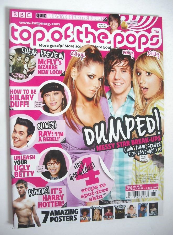 Top of the Pops magazine - Star Break-Ups cover (14 March 2007 - 3 April 2007)