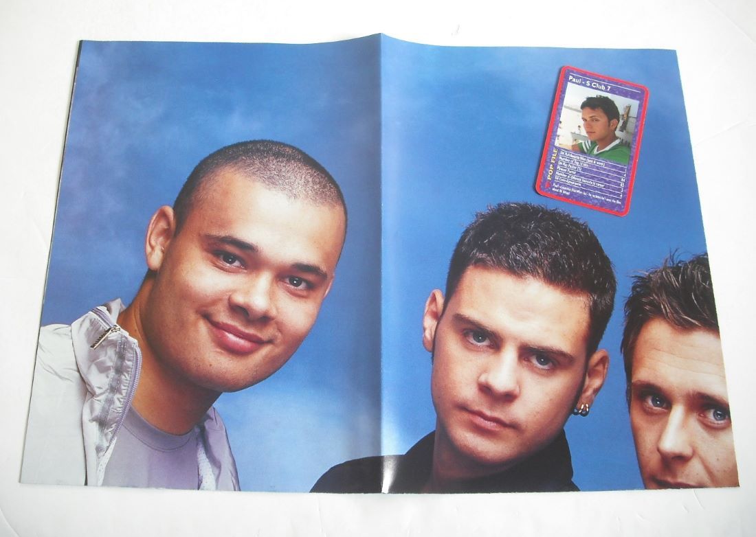Smash Hits magazine - Steps cover (18 October 2000)