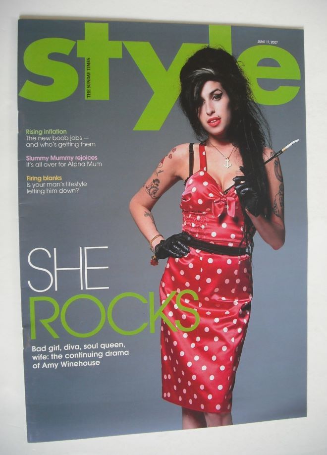 Style magazine - Amy Winehouse cover (17 June 2007)