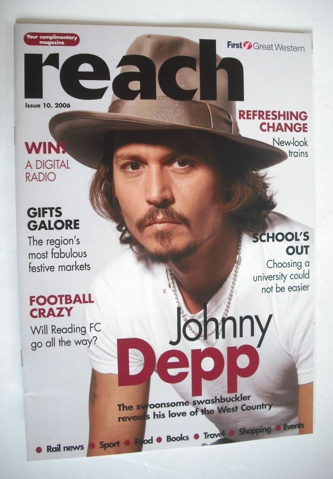 Reach Magazine - Johnny Depp cover (Issue 10 - Autumn 2006)