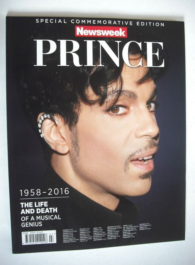 Newsweek magazine - Prince Special Commemorative Edition (26 April 2016)