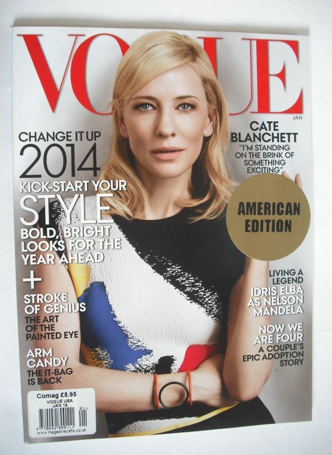 <!--2014-01-->US Vogue magazine - January 2014 - Cate Blanchett cover