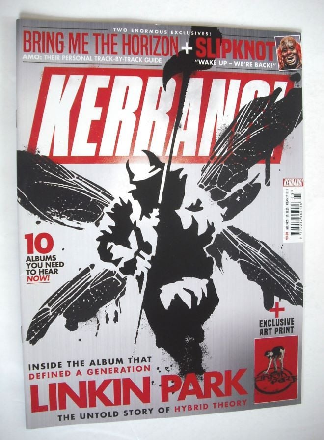 Kerrang magazine - Linkin Park cover (27 October 2018 - Issue 1745)