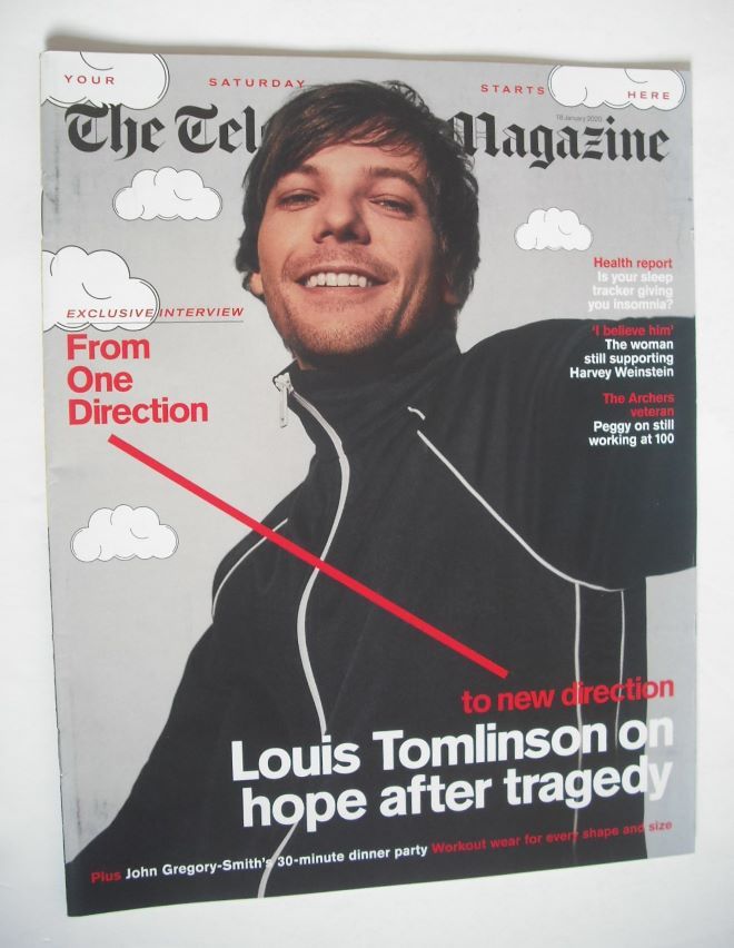 Telegraph magazine - Louis Tomlinson cover (18 January 2020)