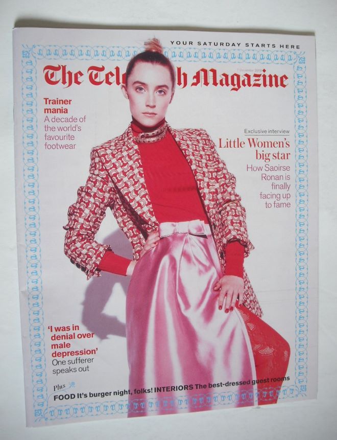 Telegraph magazine - Saoirse Ronan cover (7 December 2019)