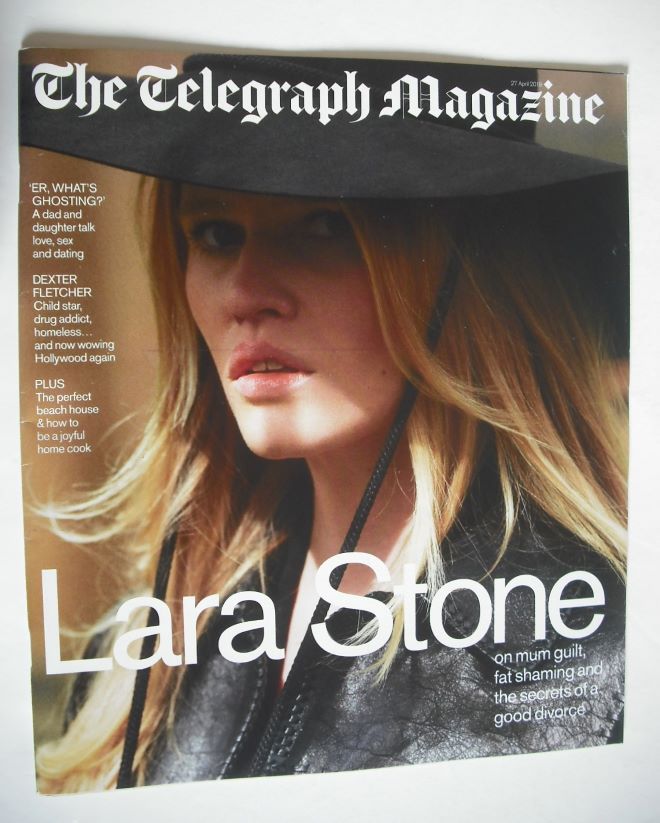 Telegraph magazine - Lara Stone cover (27 April 2019)