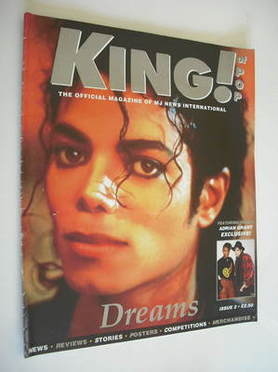 King of Pop magazine - Michael Jackson cover (1995 - Issue 2)