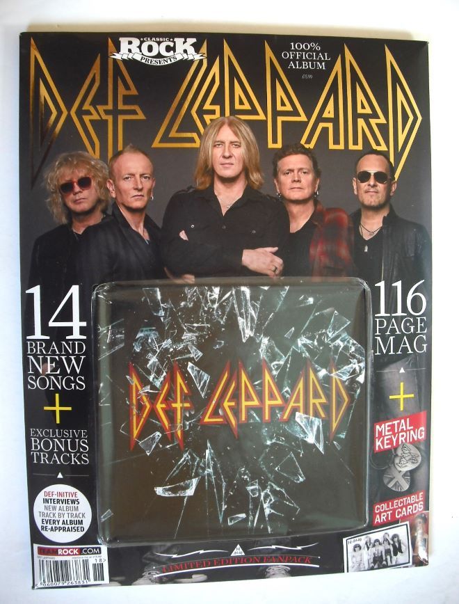 Classic Rock magazine - Def Leppard Album and Fanpack (Published 30 October 2015)