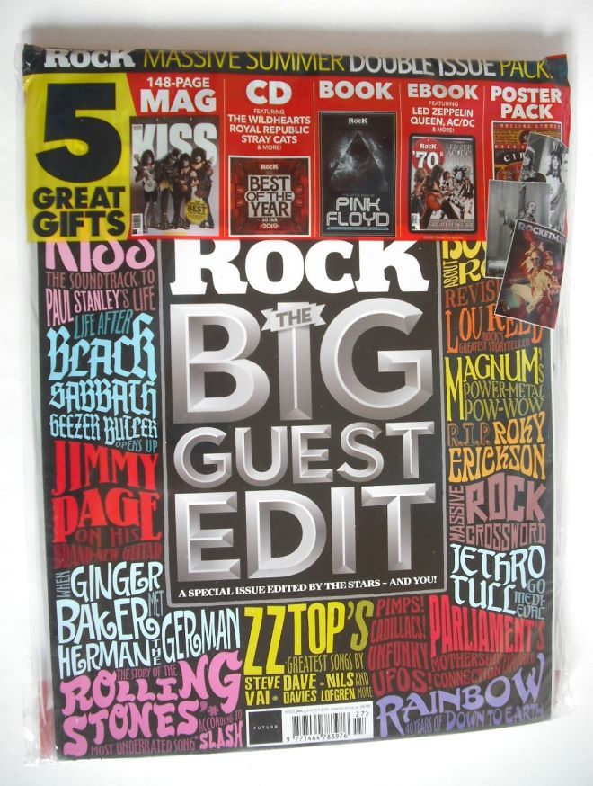 Classic Rock magazine - The Big Guest Edit cover (Summer 2019 - Issue 264)