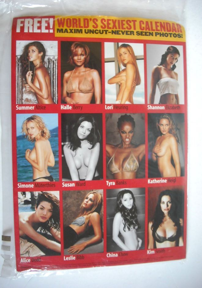 MAXIM magazine - Jessica Alba cover (October 2000 - US Edition)