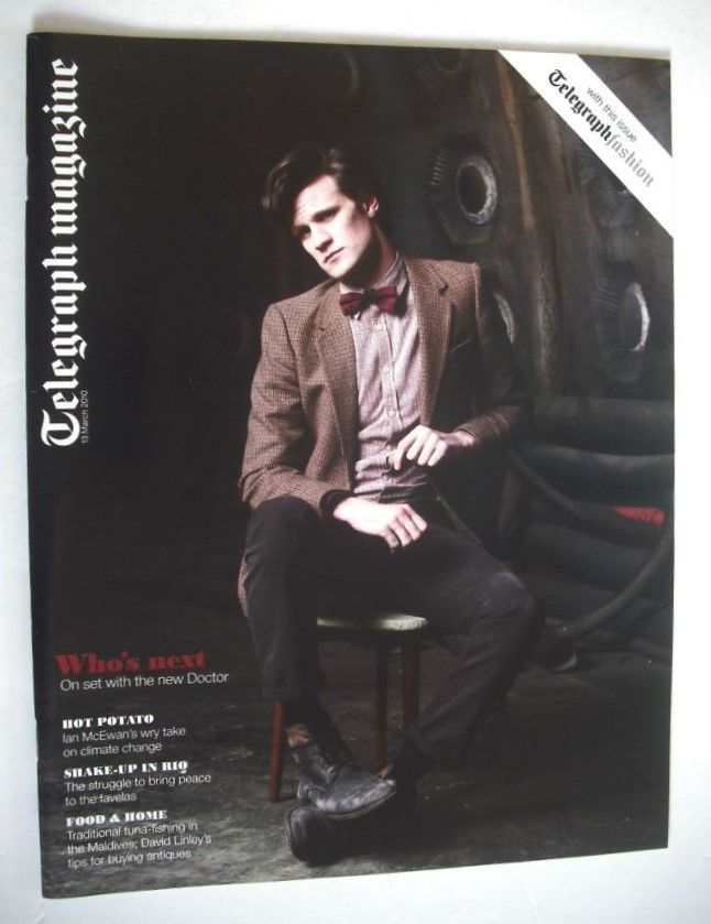 Telegraph magazine - Matt Smith cover (13 March 2010)