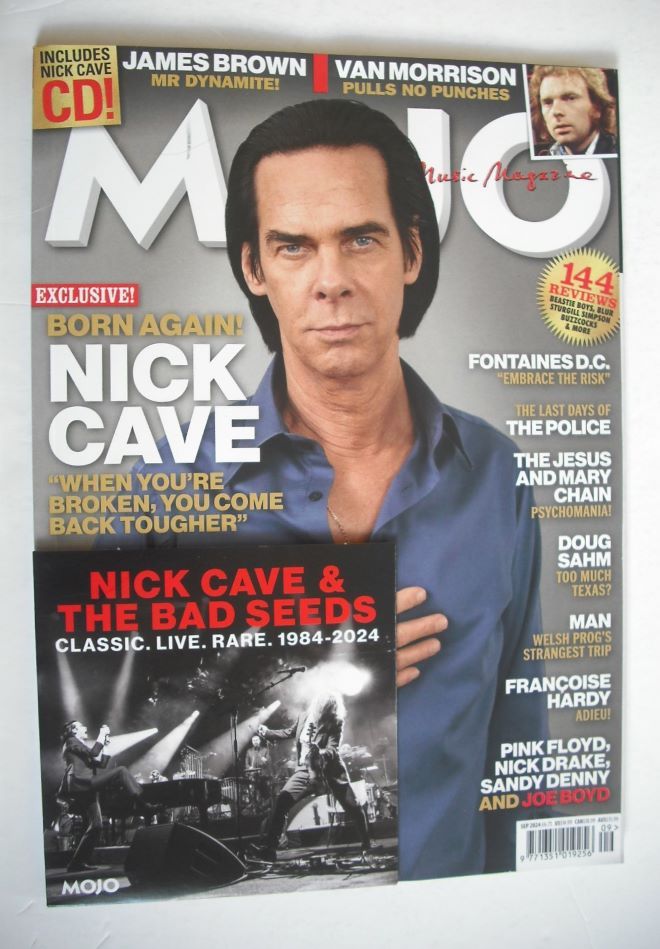 MOJO magazine - Nick Cave cover (September 2024 - Issue 370)
