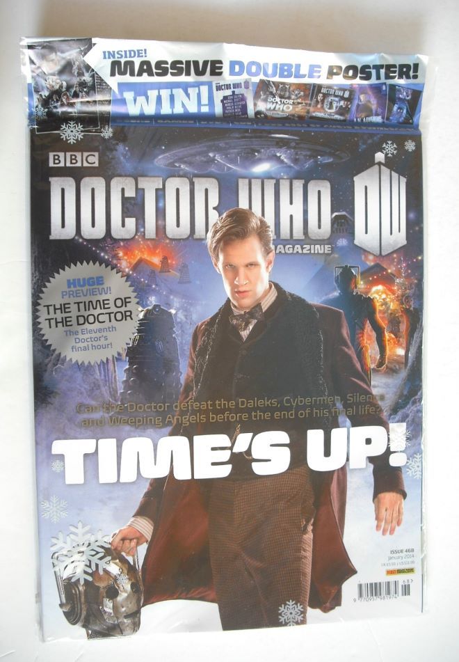 Doctor Who magazine - Matt Smith cover (January 2014 - Issue 468)