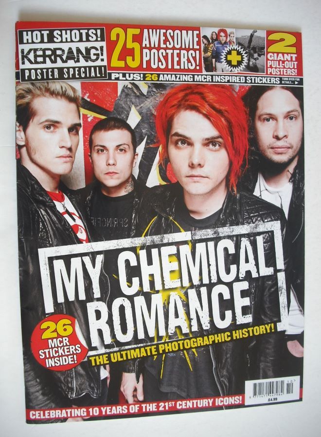 Kerrang magazine - My Chemical Romance Poster Special cover (October 2011)