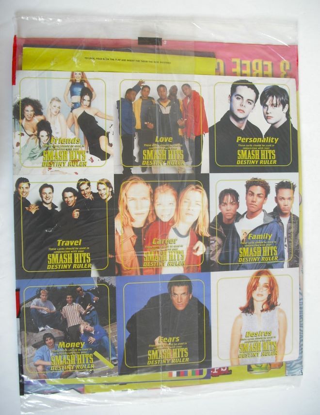 Smash Hits magazine - Hanson cover (4-17 June 1997)