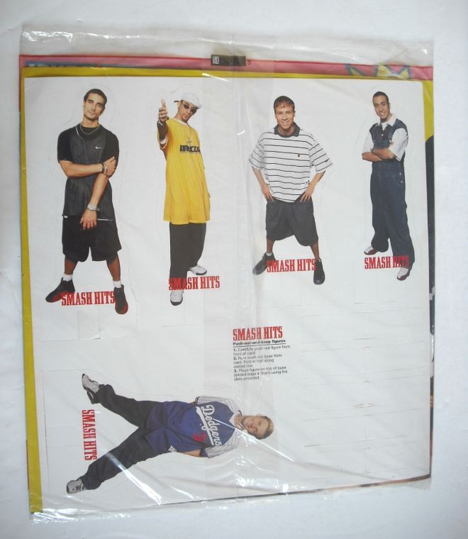 Smash Hits magazine - Aqua cover (28 January 1998)