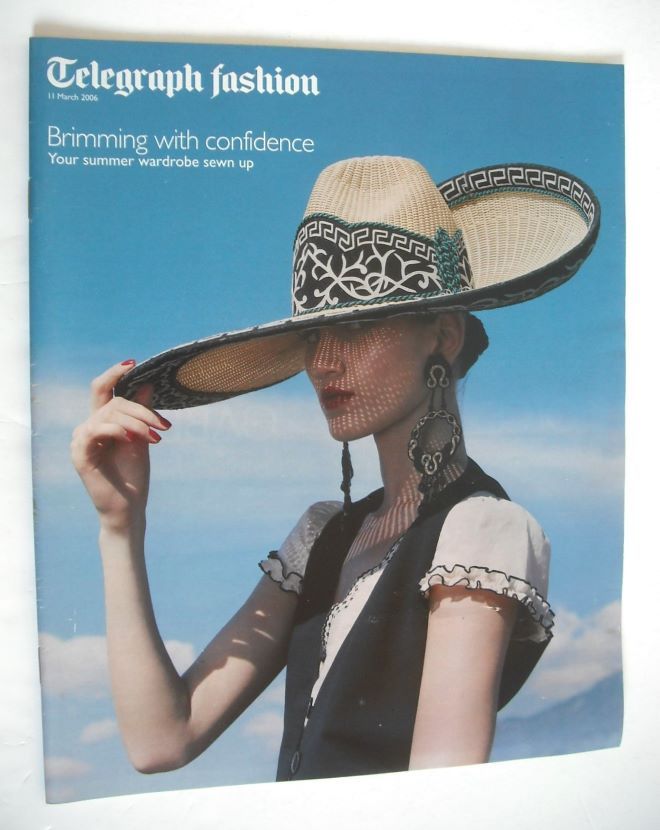 Telegraph fashion magazine - 11 March 2006 - Brimming With Confidence cover