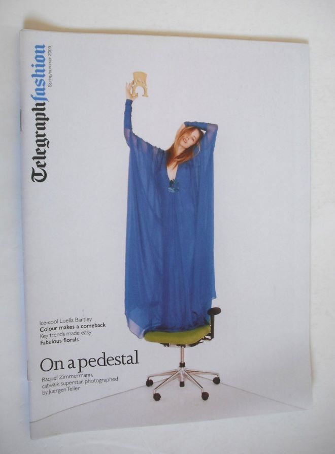 Telegraph fashion magazine - Spring/Summer 2009 - Raquel Zimmermann cover
