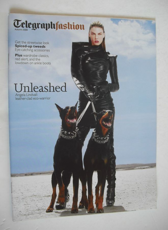 Telegraph fashion magazine - Autumn 2009 - Angela Lindvall cover