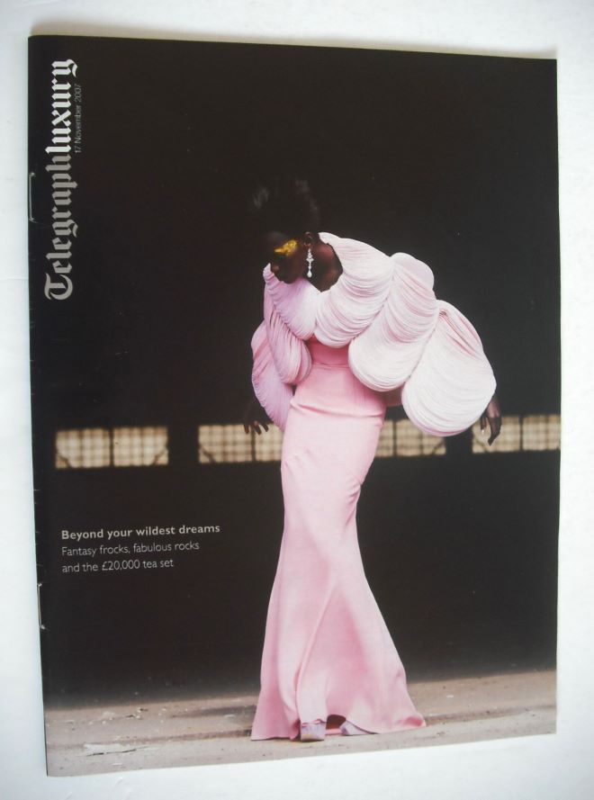 Telegraph Luxury magazine - 17 November 2007 - Kinee Diouf cover