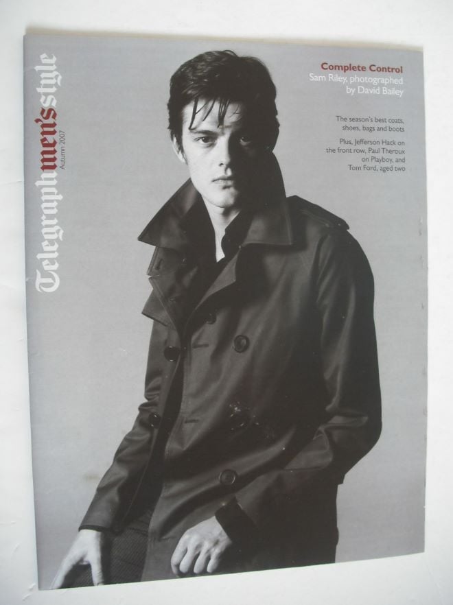 Telegraph Men's Style magazine - Sam Riley cover (Autumn 2007)