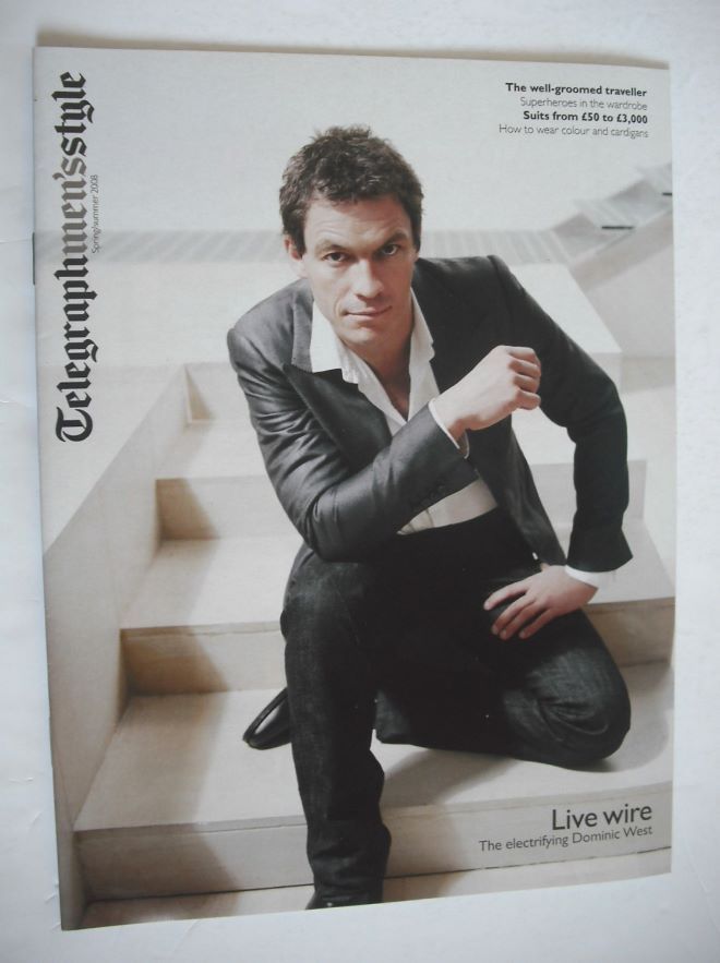 Telegraph Men's Style magazine - Dominic West cover (Spring/Summer 2008)