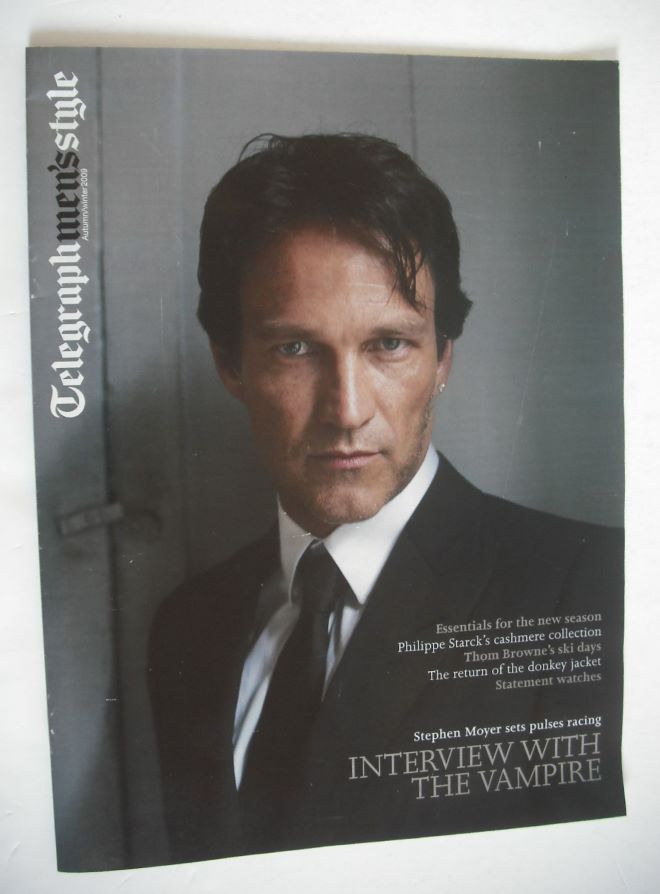 Telegraph Men's Style magazine - Stephen Moyer cover (Autumn/winter 2009)