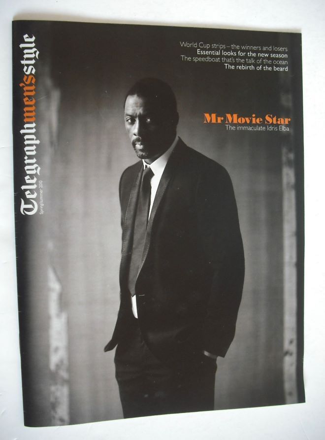 Telegraph Men's Style magazine - Idris Elba cover (Spring/Summer 2010)